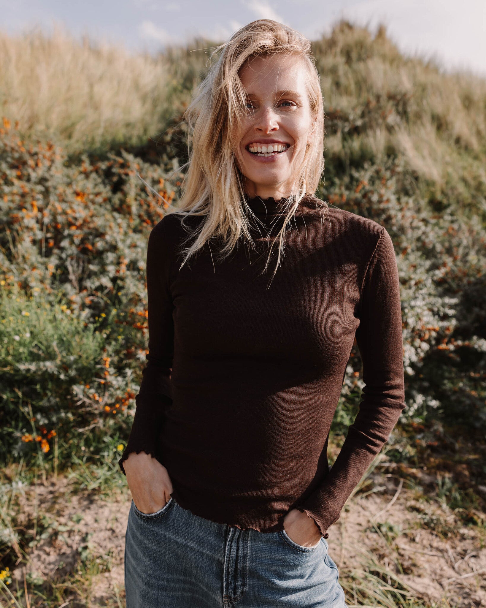 Kate longsleeve met turtle neck - kladdkaka @annamara-2