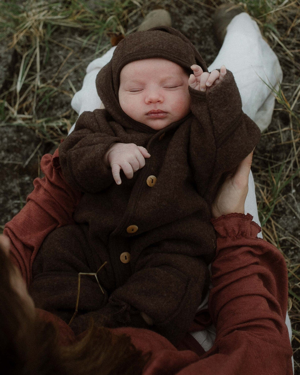 Overall wolfleece - cocoa_-7