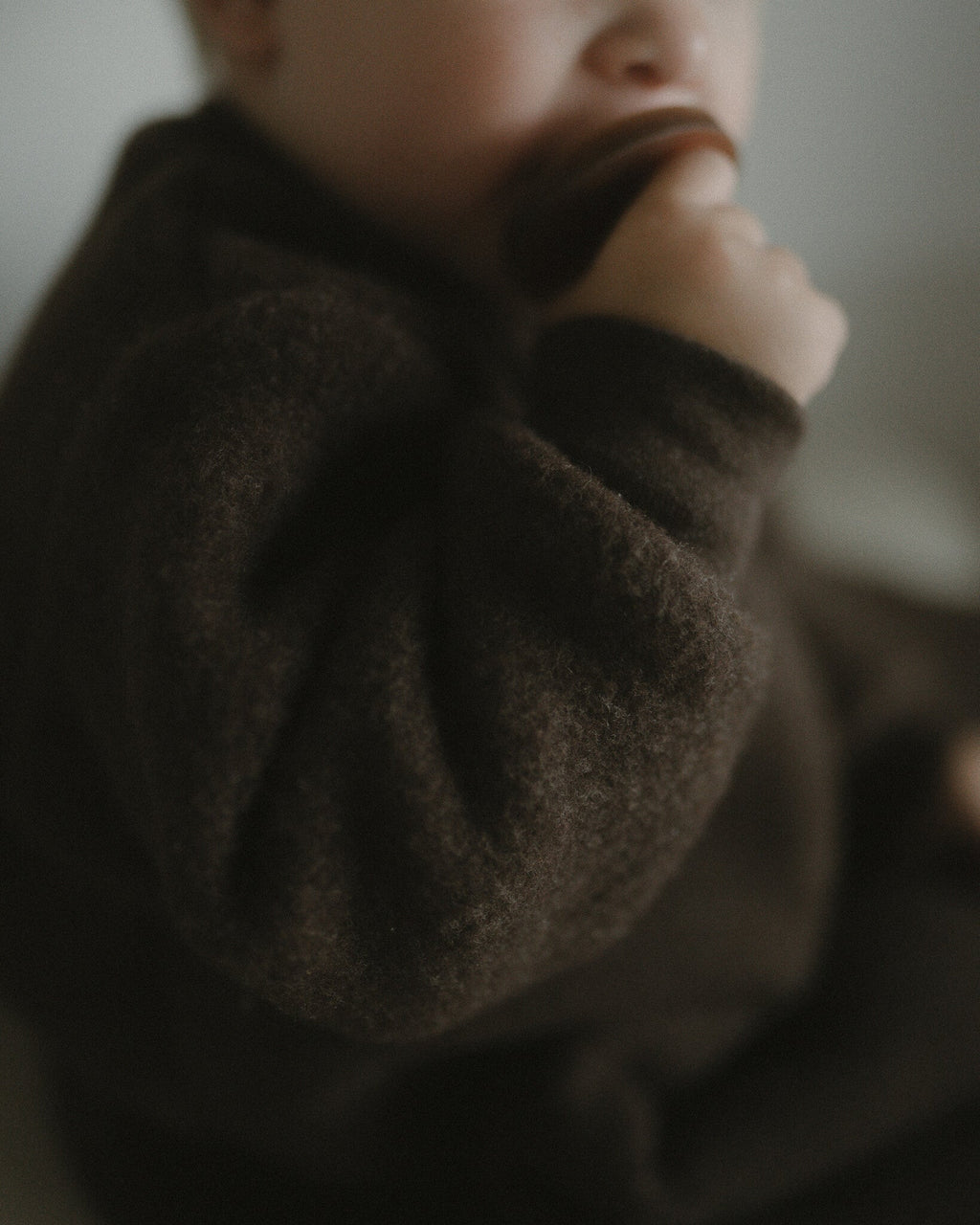 Slaapzak van wol-fleece - cocoa Ziloen©-2