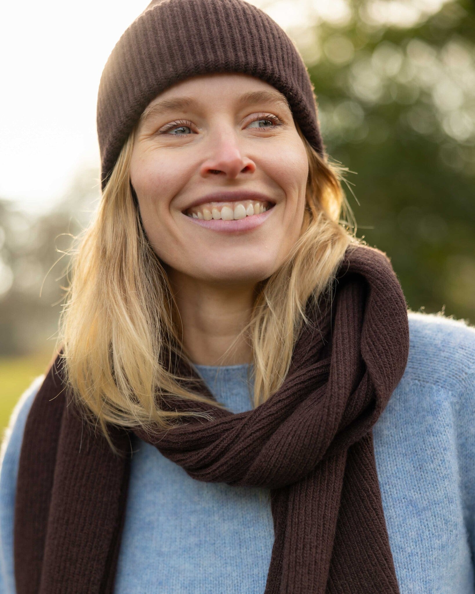 Unaduna - merino wollen beanie - kladdkaka -3