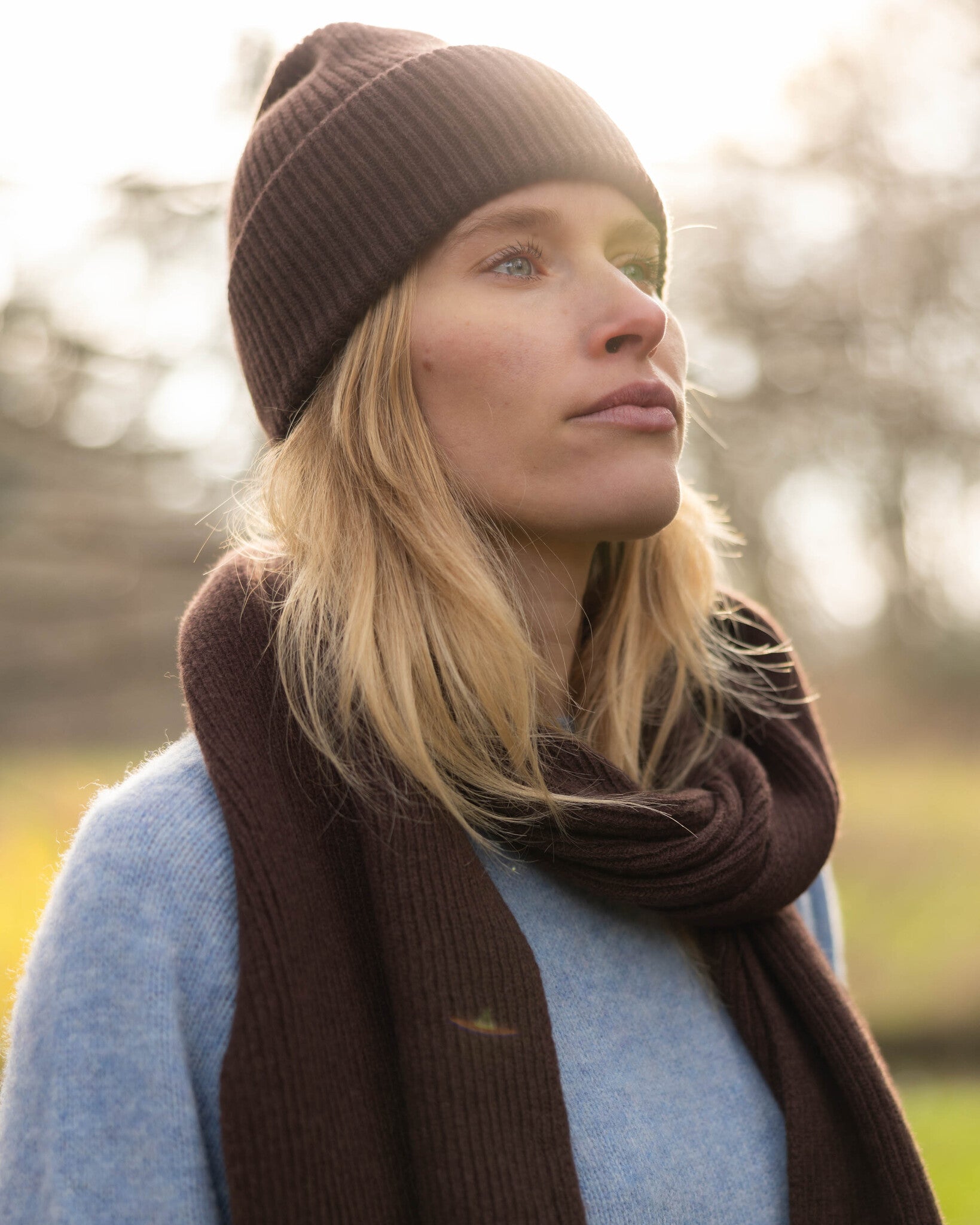 Unaduna - merino wollen beanie - kladdkaka