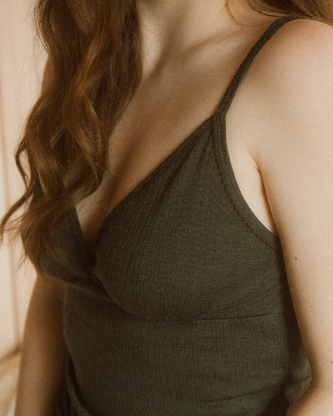 Unaduna -chemise rib wol-zijde - wakame_-3