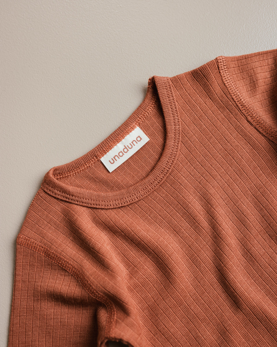 unaduna longsleeve wool umber