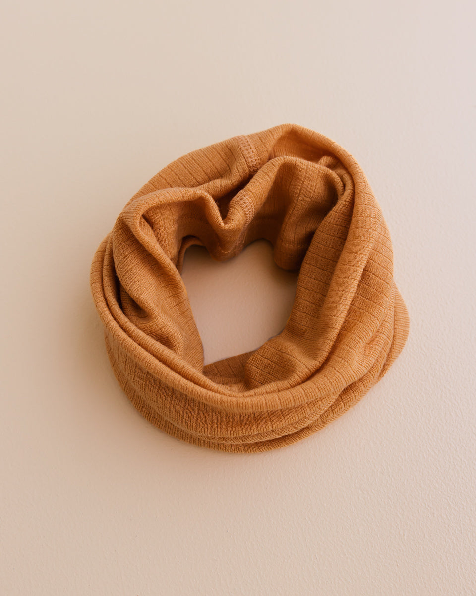 unaduna loop scarf inca gold wool